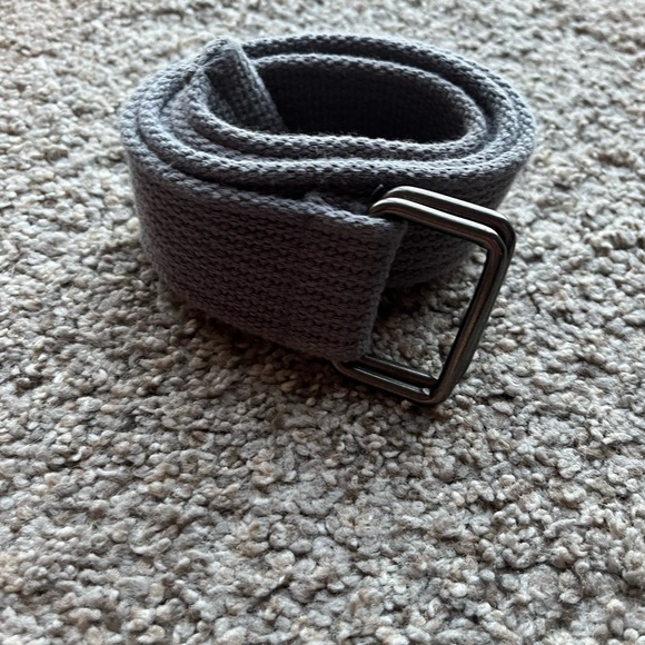 Bundle of 2 Woven Belts Gray/Green - Picture 1 of 4